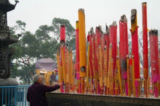 giant incense sticks