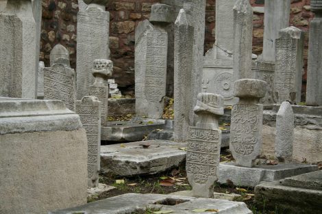 graves at the Little Hagia Sophia