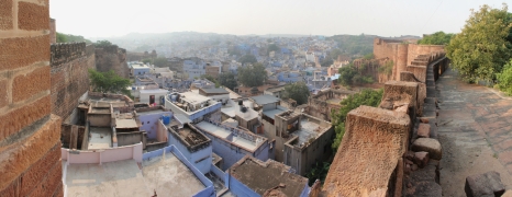 view across Jodhpur