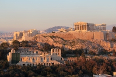 Acropolis in the evening light