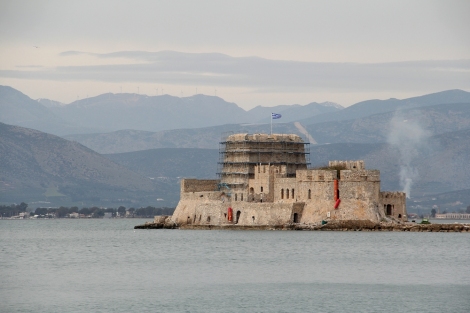 The water castle of Bourtzi