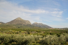 landscape near Mycenae