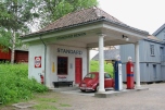 gas station of 1928 in the museum