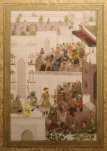 'Emperor Jehangir distributing alms' (18th century AD)