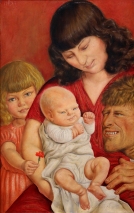 'The Artist's Family' by Otto Dix (1927)