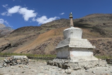 stupa along the way